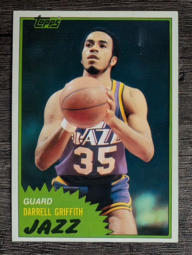 1981-82 Topps #41 Darrell Griffith RC (NM)