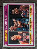 1981-82 Topps #56 Marques Johnson/Mickey Johnson/Quinn Buckner TL