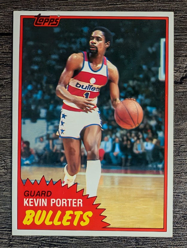 1981-82 Topps #E99 Kevin Porter