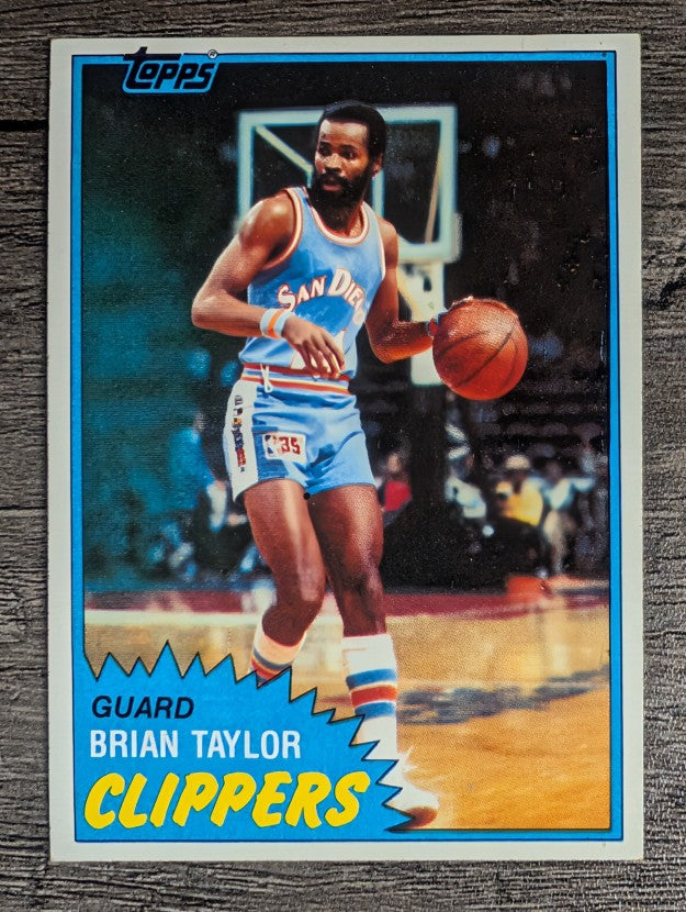 1981-82 Topps #W94 Brian Taylor