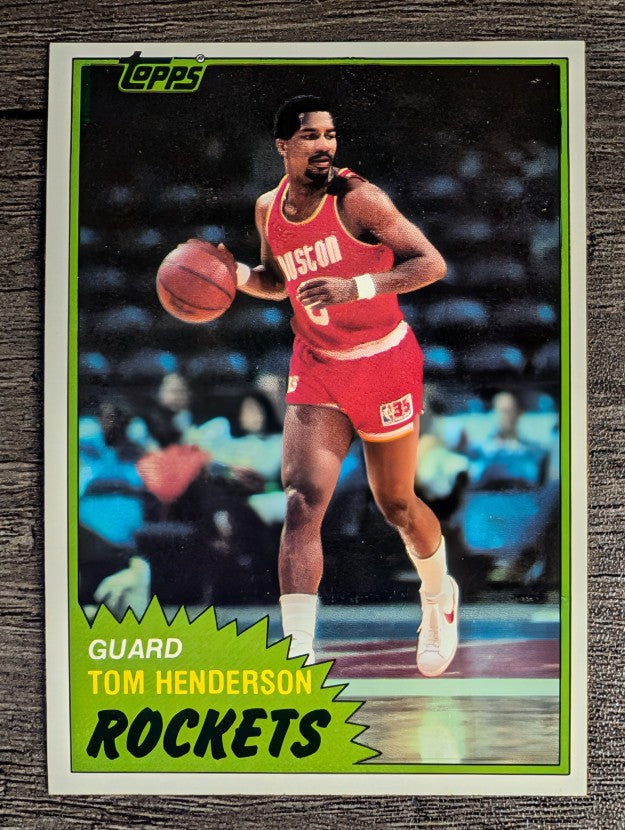 1981-82 Topps #MW86 Tom Henderson