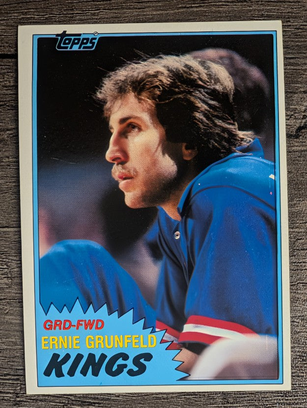 1981-82 Topps #MW94 Ernie Grunfeld RC