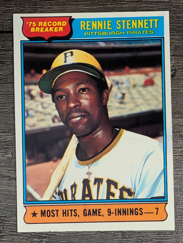 1976 Topps #6 Rennie Stennett RB (NM)