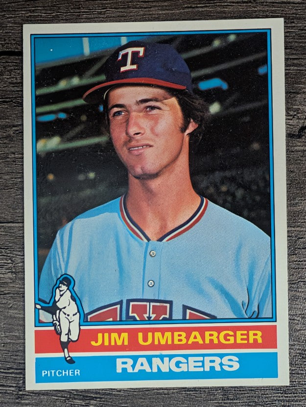 1976 Topps #7 Jim Umbarger RC (EXMT)