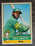 1976 Topps #33 Bill North (NM)