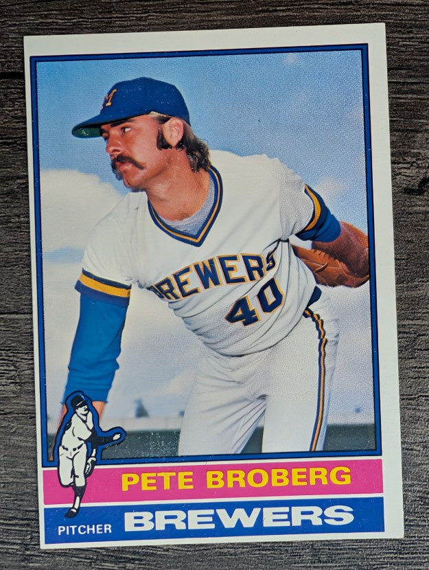 1976 Topps #39 Pete Broberg (EX)