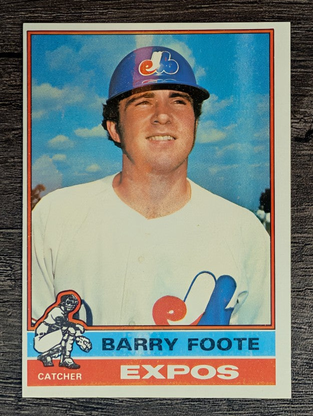 1976 Topps #42 Barry Foote (EX)