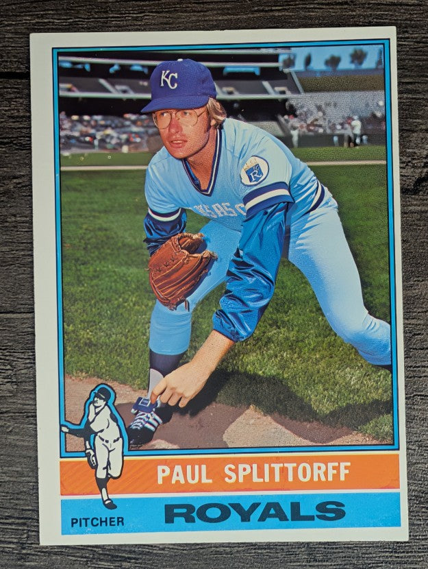 1976 Topps #43 Paul Splittorff (EXMT)