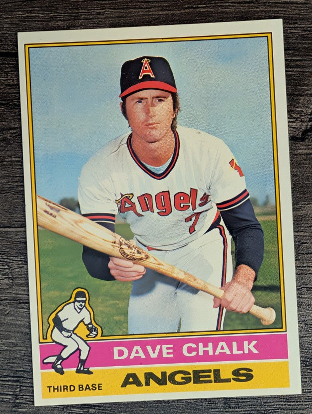 1976 Topps #52 Dave Chalk (EXMT)