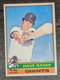 1976 Topps #54 Dave Rader (NM)