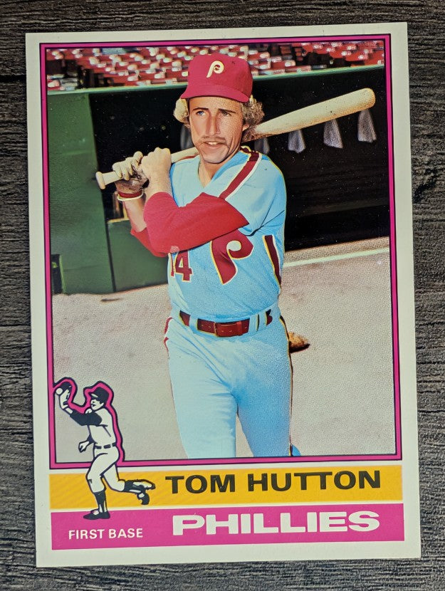 1976 Topps #91 Tom Hutton (NMMT)