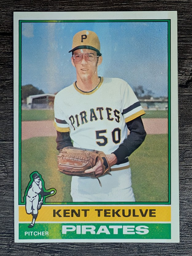 1976 Topps #112 Kent Tekulve RC (EX)