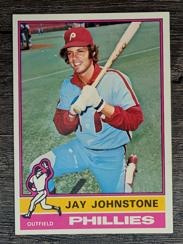 1976 Topps #114 Jay Johnstone (NMMT)