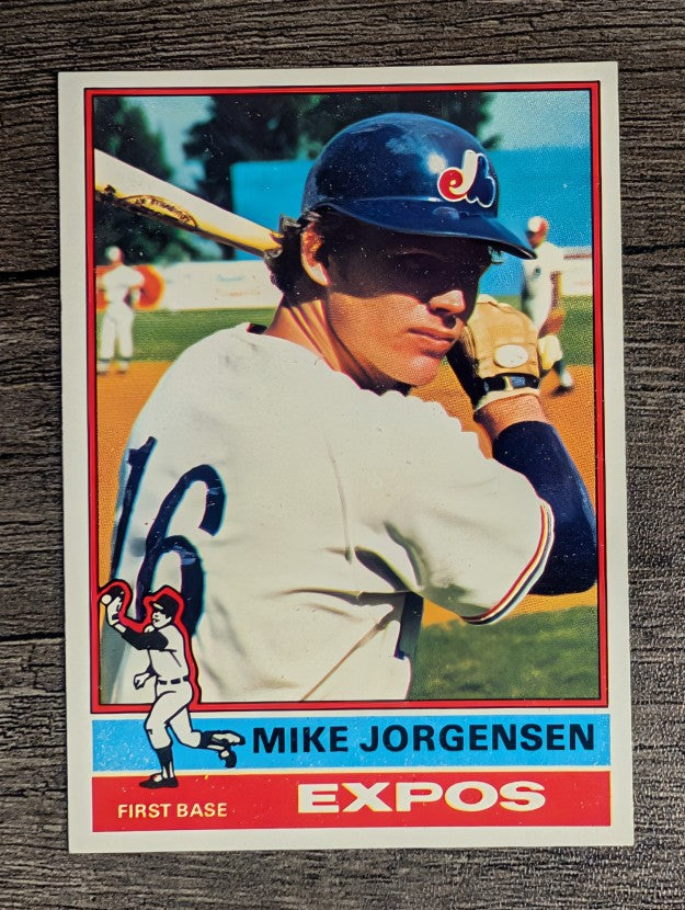 1976 Topps #117 Mike Jorgensen (NMMT)