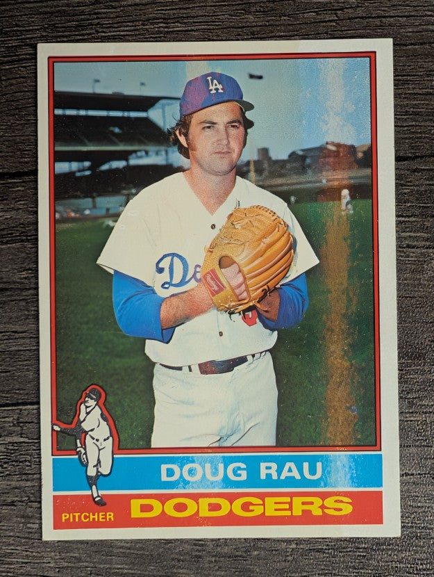 1976 Topps #124 Doug Rau (EX)