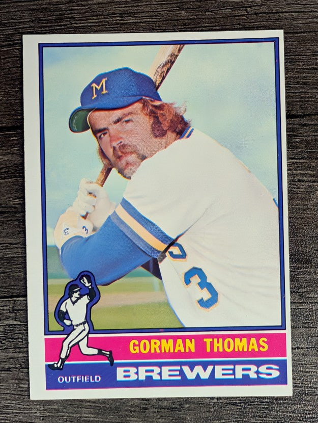 1976 Topps #139 Gorman Thomas (EX)