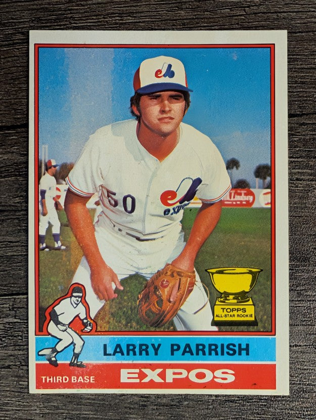 1976 Topps #141 Larry Parrish RC (EX)