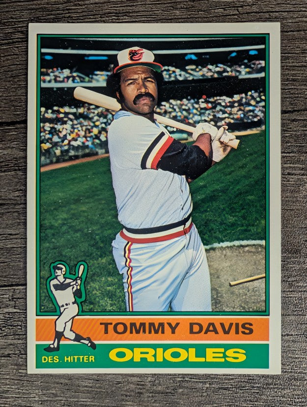 1976 Topps #149 Tommy Davis (NM)
