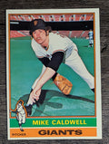 1976 Topps #157 Mike Caldwell (EX)