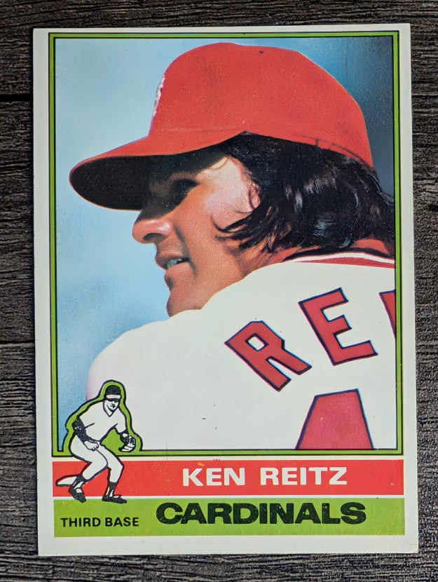1976 Topps #158 Ken Reitz (EXMT)