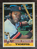 1976 Topps #162 Jack Pierce RC (EXMT)