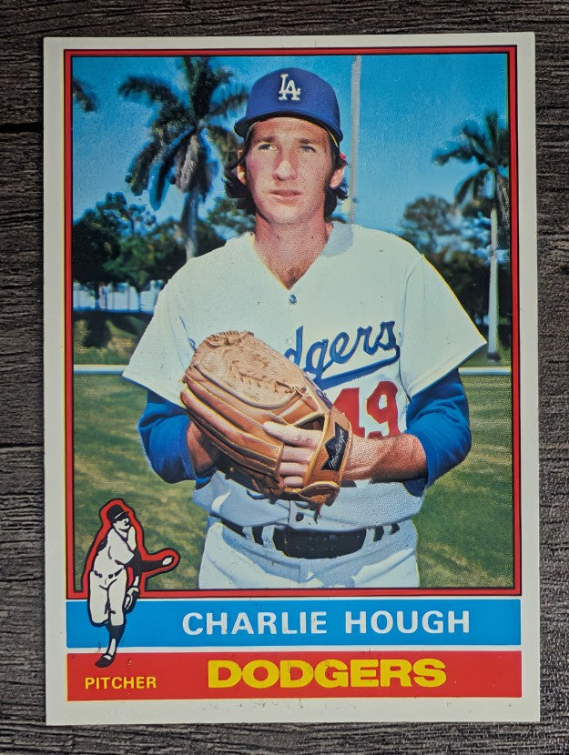 1976 Topps #174 Charlie Hough (NM)