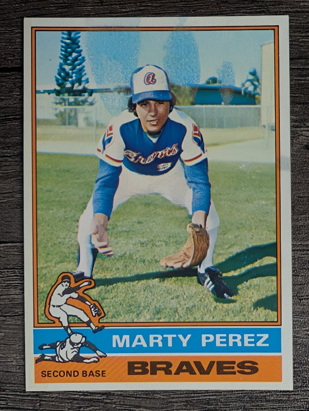 1976 Topps #177 Marty Perez (EX)