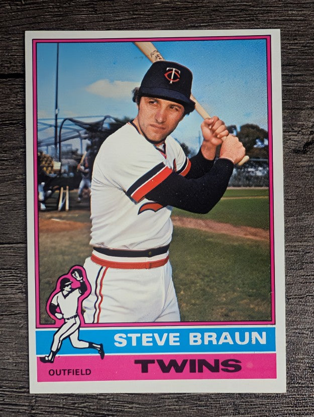 1976 Topps #183 Steve Braun (EXMT)