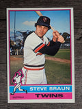 1976 Topps #183 Steve Braun (EXMT)