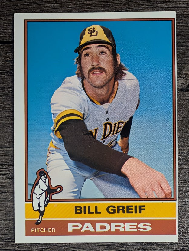 1976 Topps #184 Bill Greif (EX)
