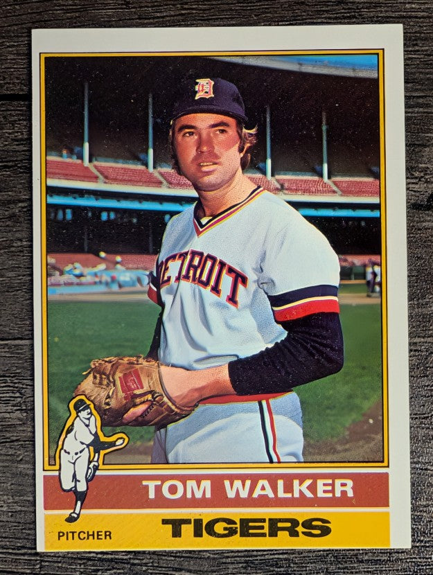 1976 Topps #186 Tom Walker (EX)