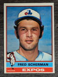 1976 Topps #188 Fred Scherman (EXMT)