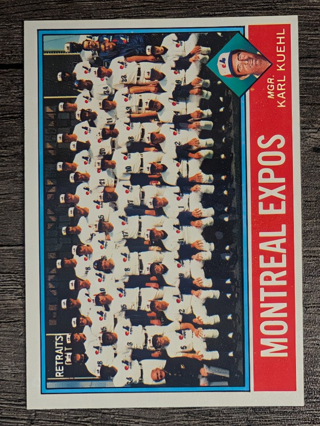 1976 Topps #216 Montreal Expos CL/Karl Kuehl MG (NM)