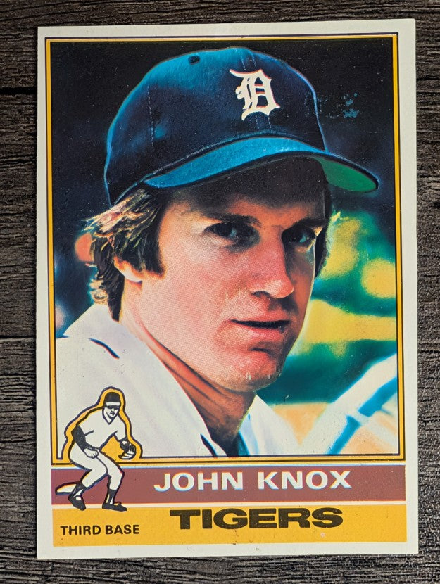 1976 Topps #218 John Knox (EXMT)