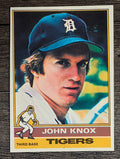1976 Topps #218 John Knox (EXMT)