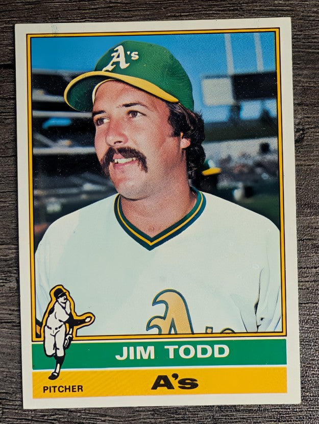 1976 Topps #221 Jim Todd (NM)