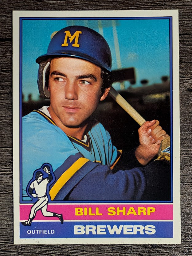 1976 Topps #244 Bill Sharp (EXMT)