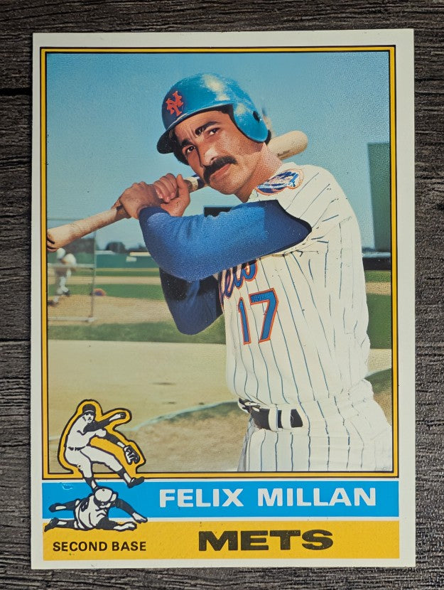 1976 Topps #245 Felix Millan (EXMT)
