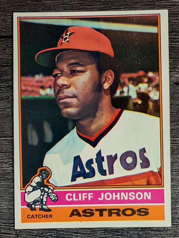 1976 Topps #249 Cliff Johnson (EXMT)