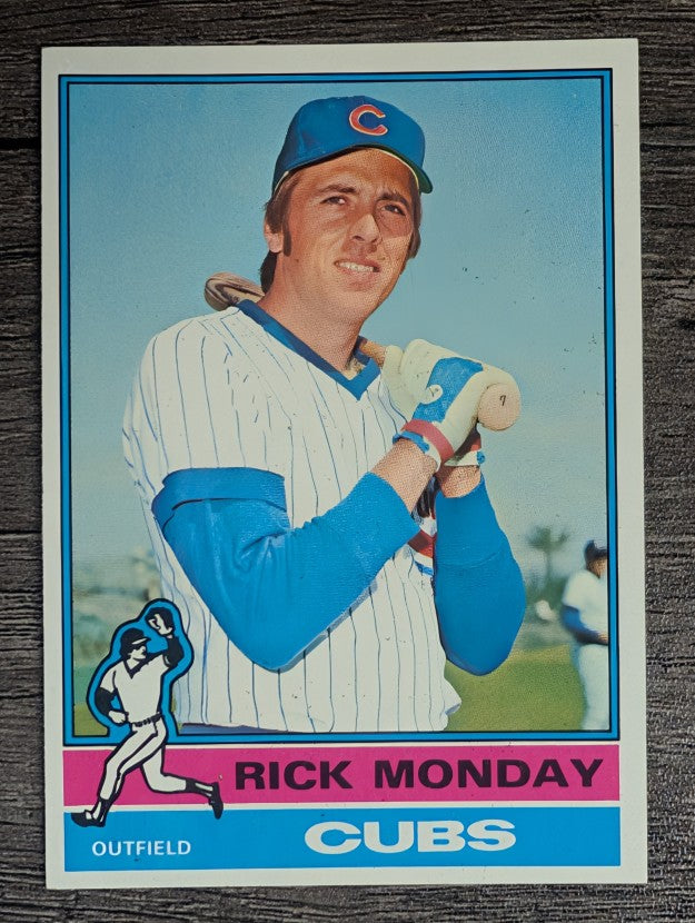 1976 Topps #251 Rick Monday (EXMT)