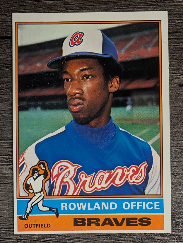 1976 Topps #256 Rowland Office (EXMT)