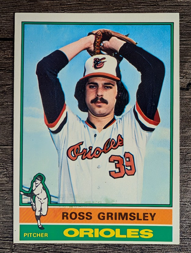 1976 Topps #257 Ross Grimsley (EXMT)