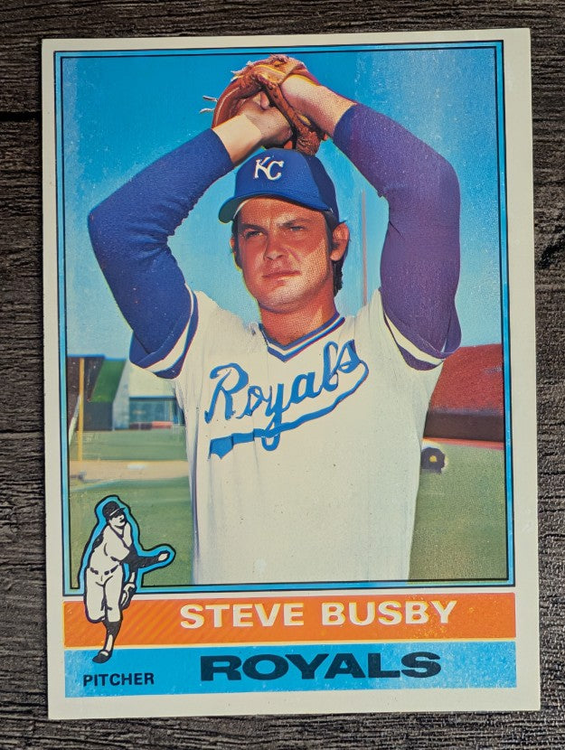 1976 Topps #260 Steve Busby (EXMT)