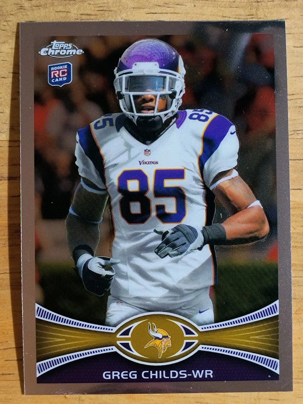 2012 Topps Chrome #41 Greg Childs RC