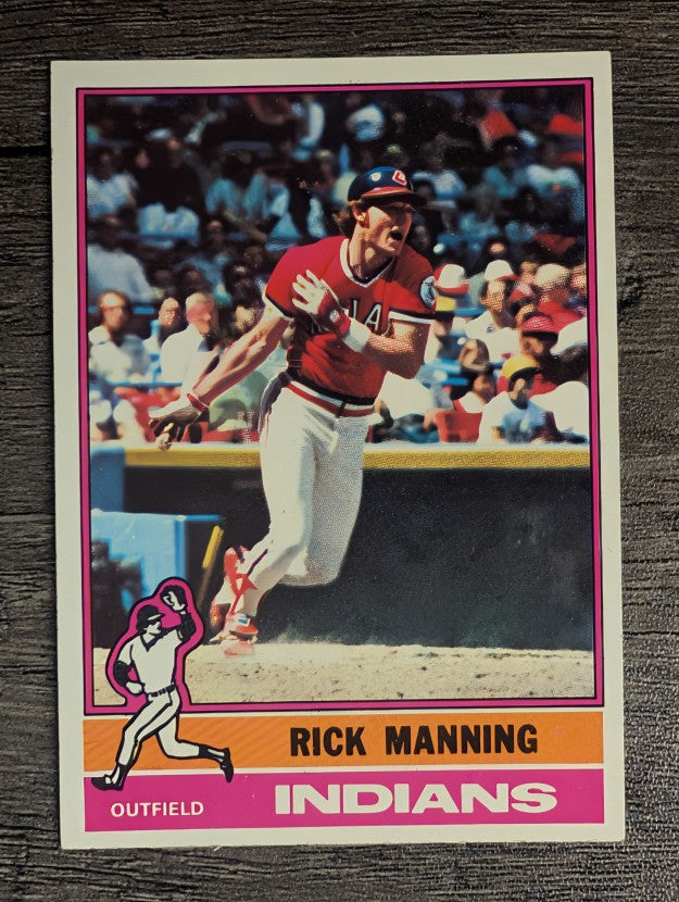 1976 Topps #275 Rick Manning RC (NM)