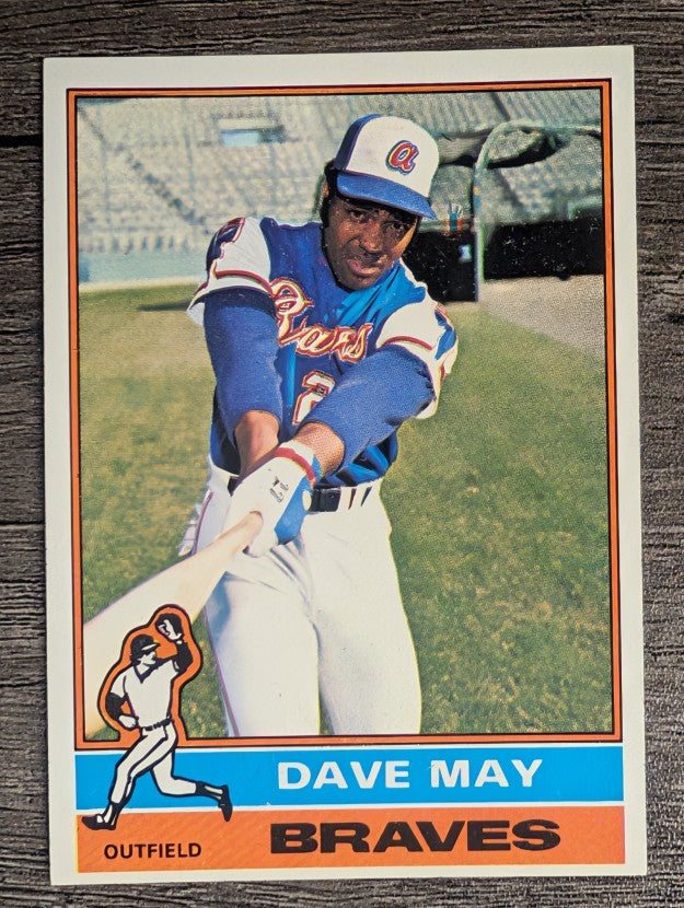 1976 Topps #281 Dave May (NM)