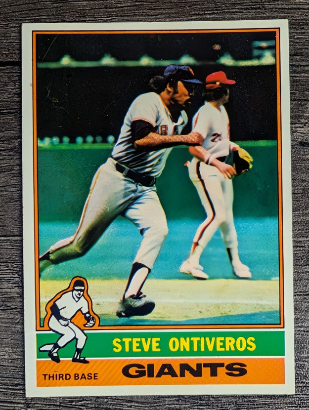 1976 Topps #284 Steve Ontiveros (NM)