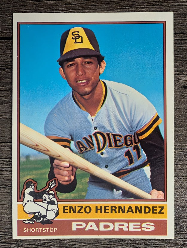 1976 Topps #289 Enzo Hernandez (EX)