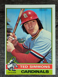 1976 Topps #290 Ted Simmons (VGEX)