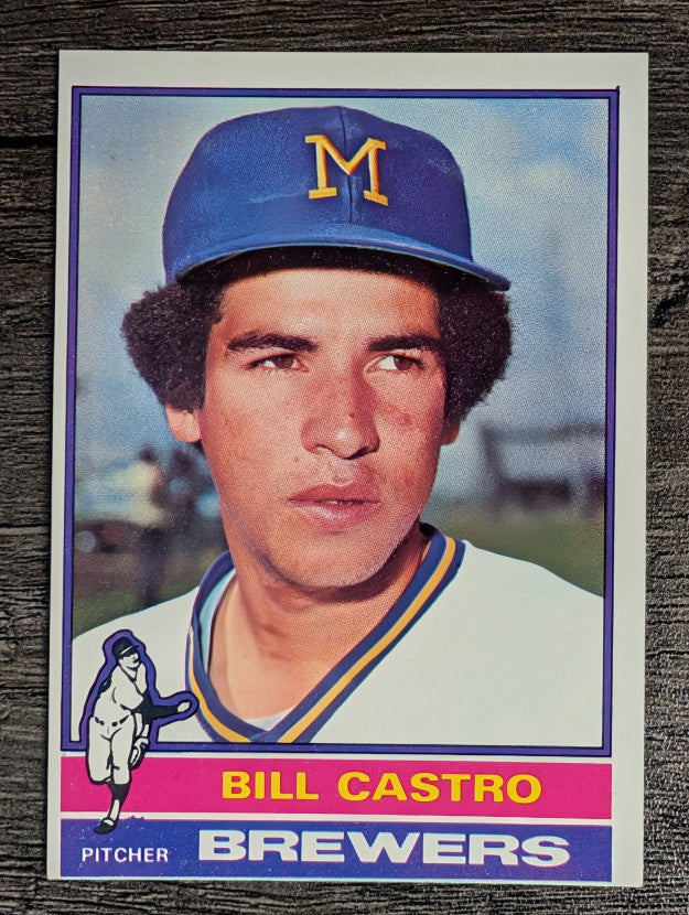 1976 Topps #293 Bill Castro RC (EX)